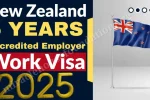 New Zealand 5 Years Accredited Employer Work Visa