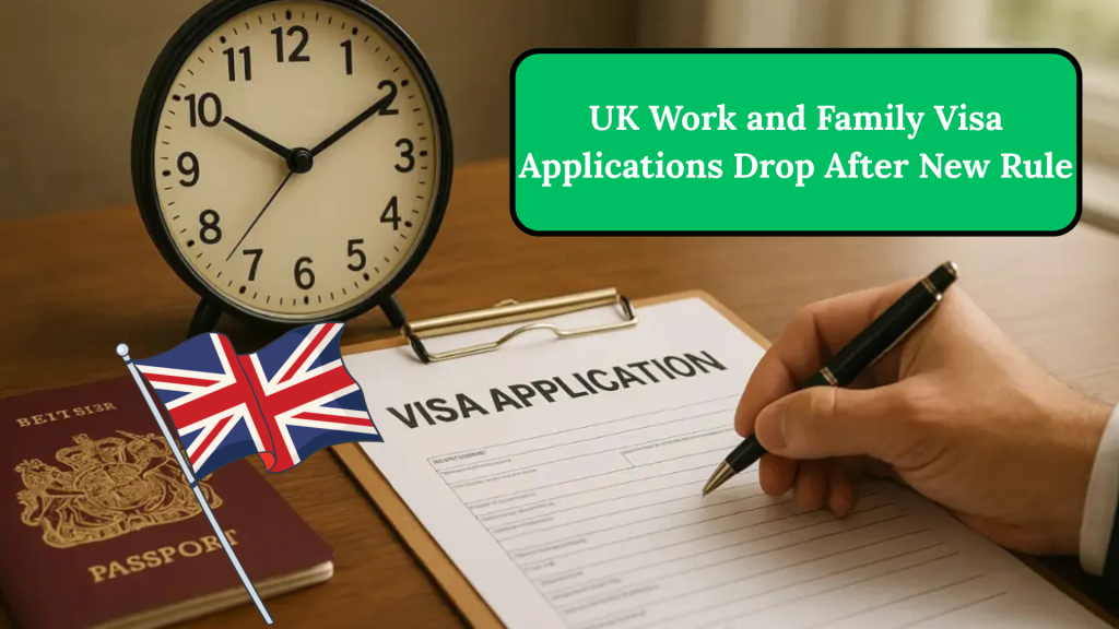 UK Work and Family Visa Applications Drop After New Rule
