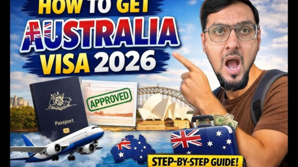 Australia Visit Visa from Pakistan 2026