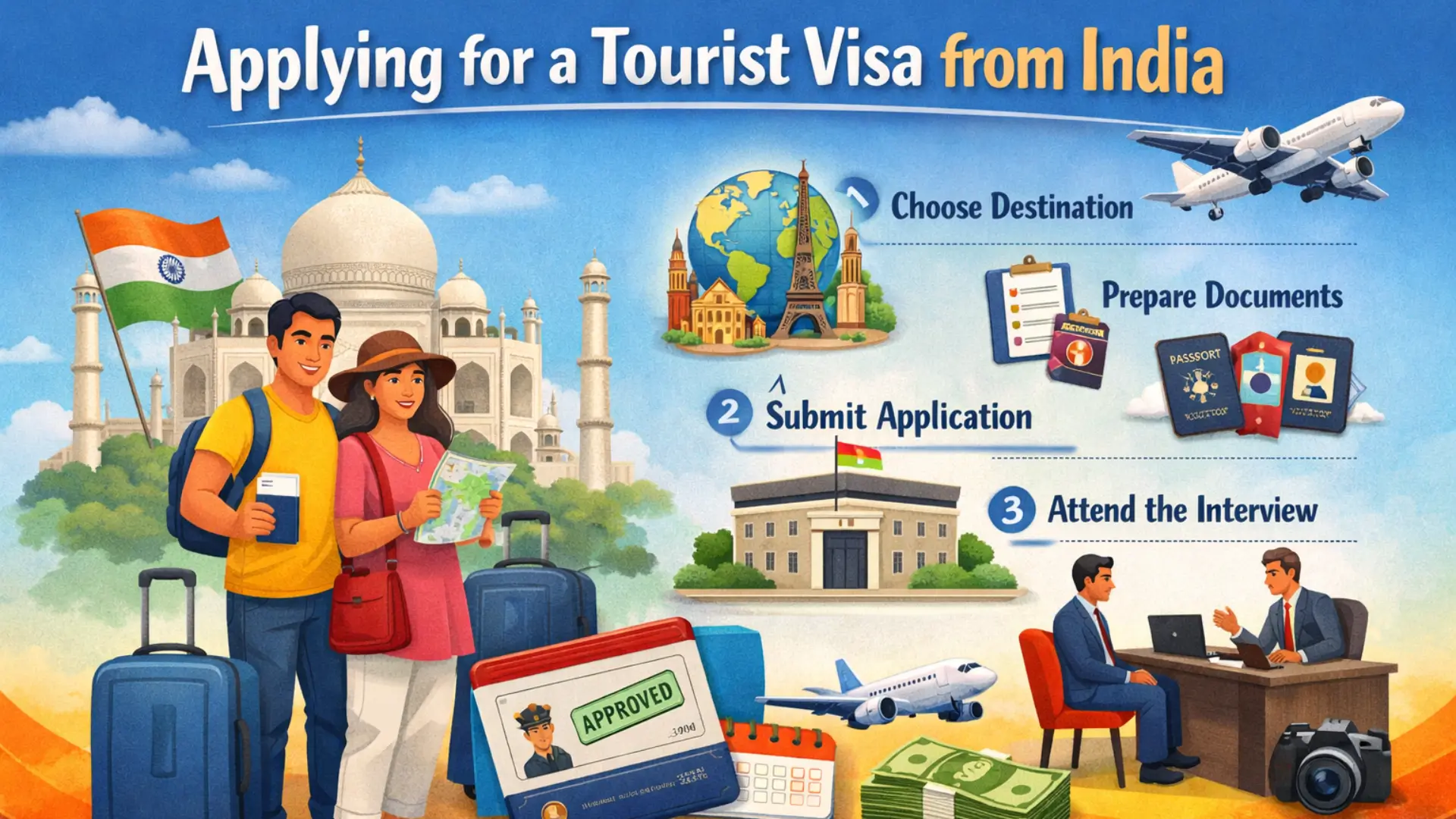 Applying for a Tourist Visa from India