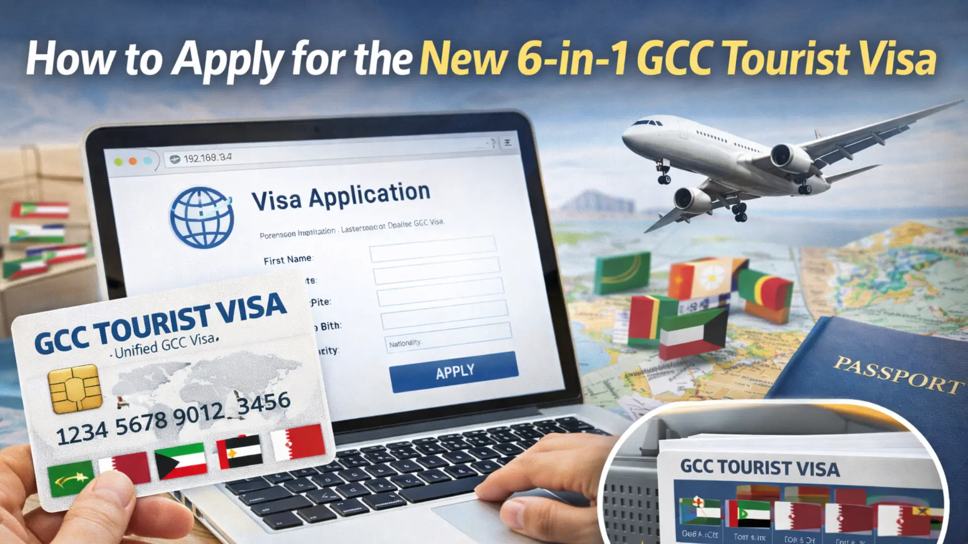How to Apply for the New 6-in-1 GCC Tourist Visa