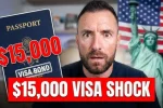 US to Require Up to $15,000 Bond for Visa Applicants from 12 New Countries